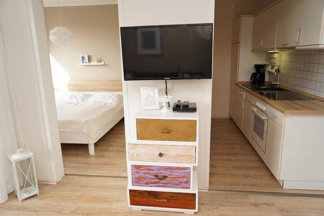 Ferienwohnung Vor Den Straenden _ Damp Kamer foto